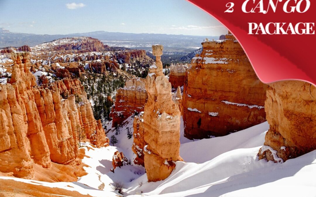【2CanGo】Mighty 5 Tour: Utah’s Five National Parks, Antelope Canyon, and Horseshoe Bend (6 Days / 5 Nights)